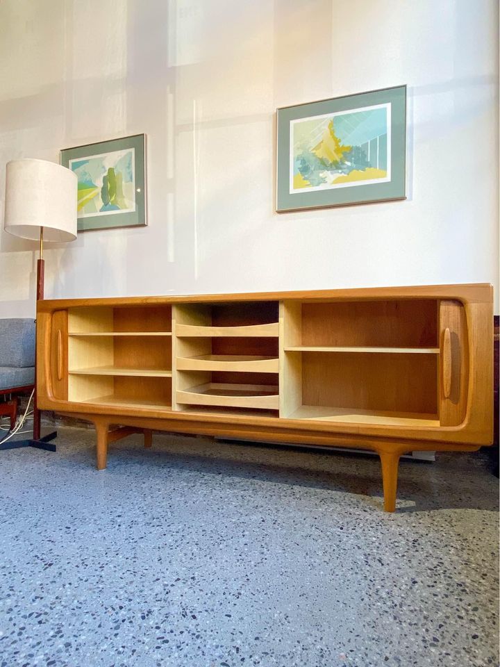 1960s Danish Teak Credenza by Johannes Andersen