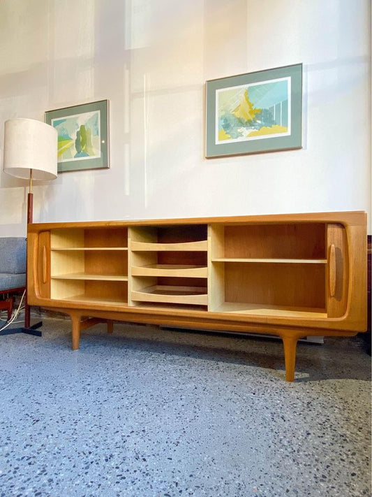 1960s Danish Teak Credenza by Johannes Andersen