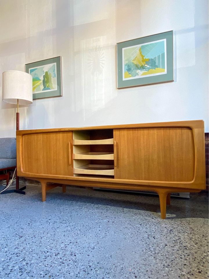 1960s Danish Teak Credenza by Johannes Andersen