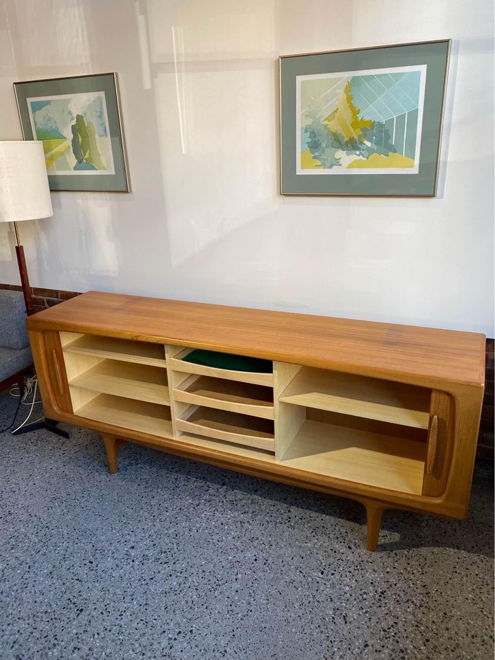 1960s Danish Teak Credenza by Johannes Andersen