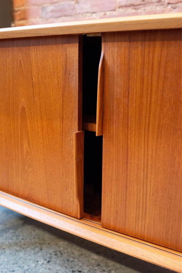 1960s Danish Teak Credenza by Svend Madsen