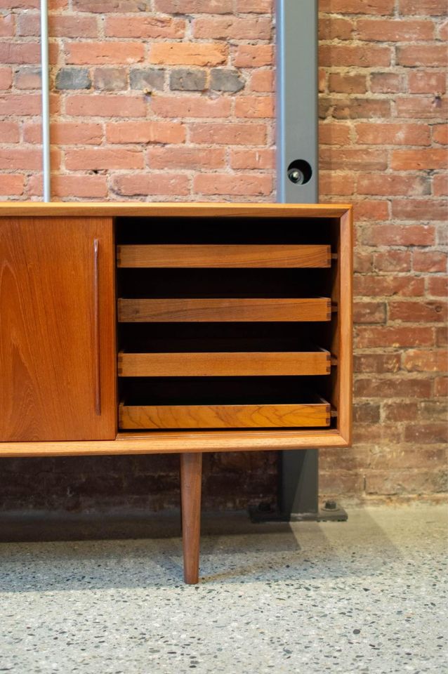 1960s Danish Teak Credenza by Svend Madsen