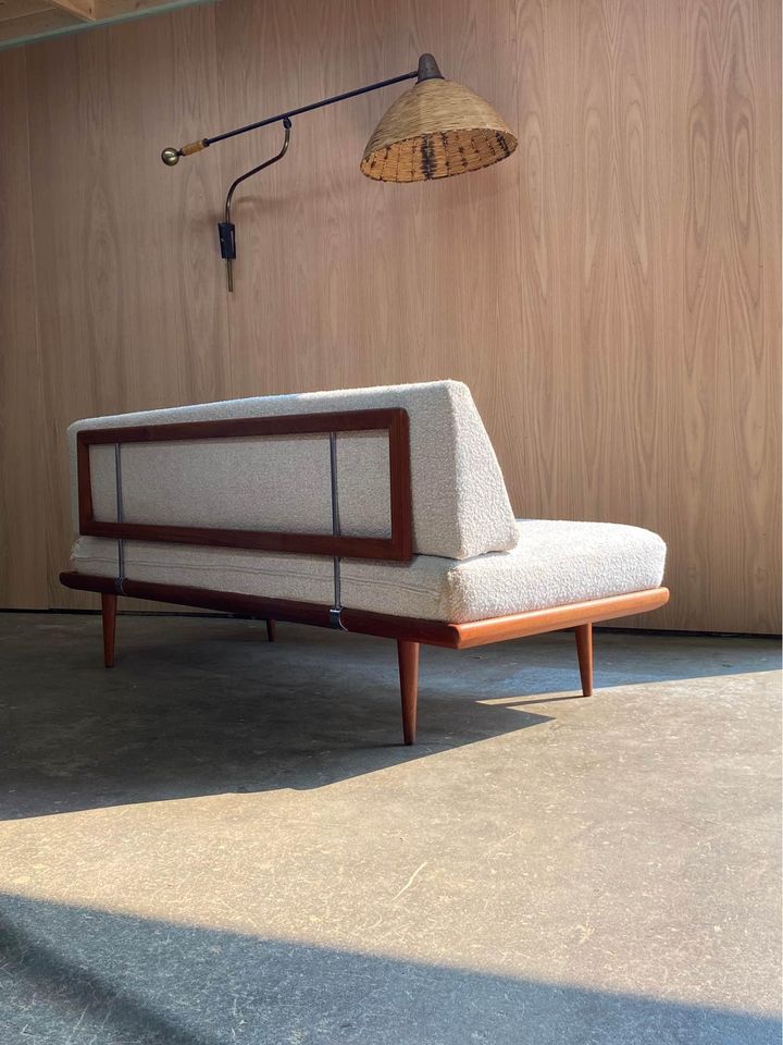 1960s Danish Teak Daybed Sofa by Peter Hvidt