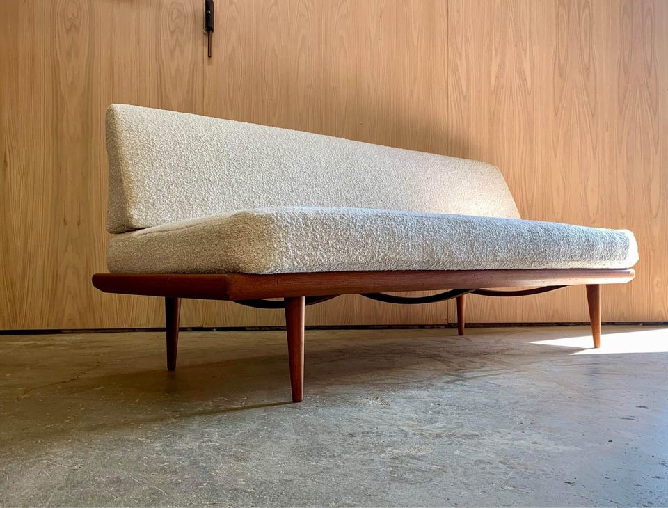 1960s Danish Teak Daybed Sofa by Peter Hvidt