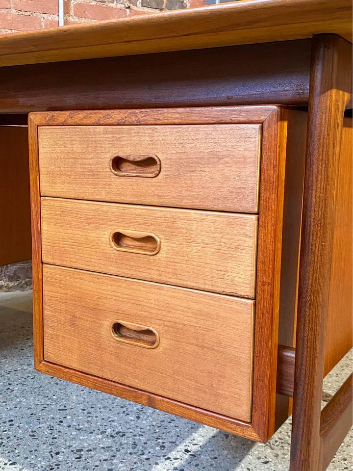 1960s Danish Teak Desk by Arne Vodder