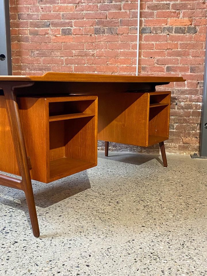 1960s Danish Teak Desk by Arne Vodder