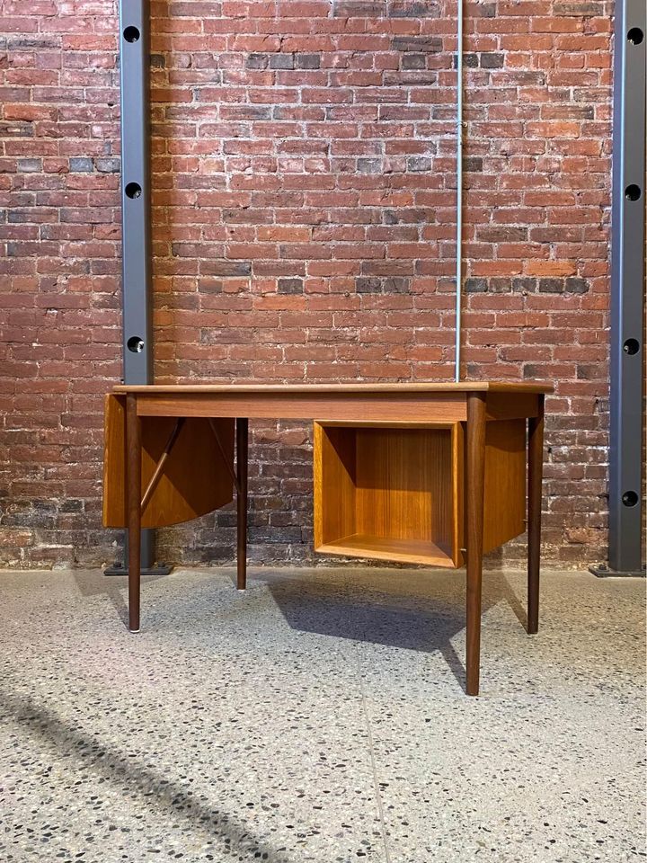 1960s Danish Teak Desk by Erik Buch