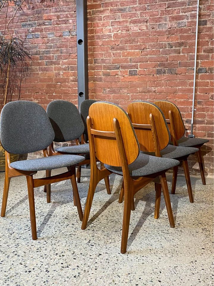 1960s Danish Teak Dining Chairs