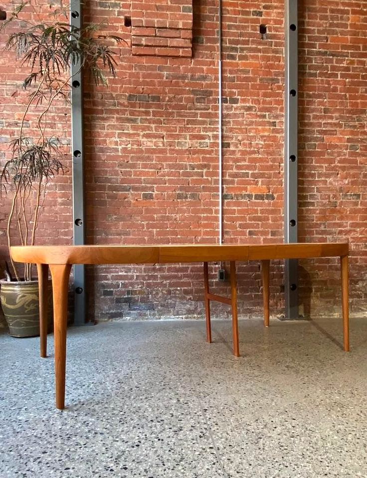 1960s Danish Teak Dining Table by Kofod Larsen