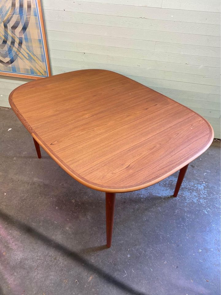 1960s Danish Teak Dining Table by Skovmand & Andersen