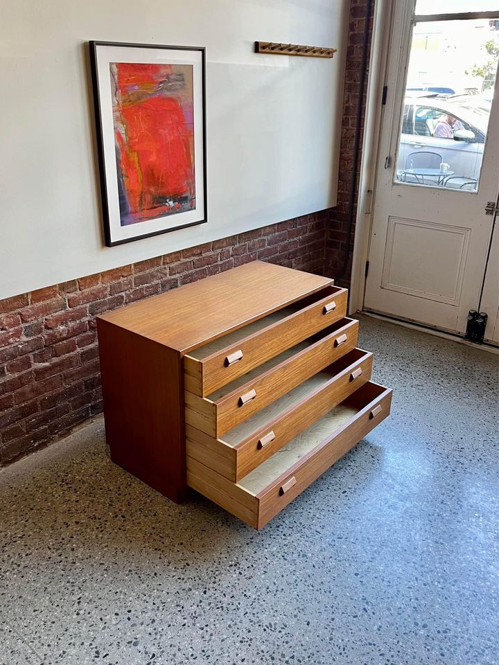 1960's Danish Teak Dresser by Børge Mogensen for Søborg Møbler