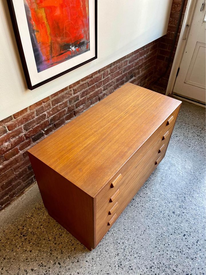 1960's Danish Teak Dresser by Børge Mogensen for Søborg Møbler