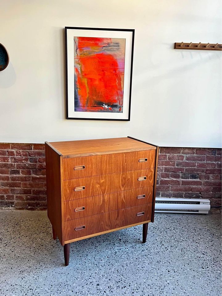 1960s Danish Teak Dresser