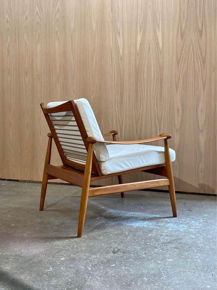 1960s Danish Teak FD133 “Spade” Lounge Chair by Finn Juhl