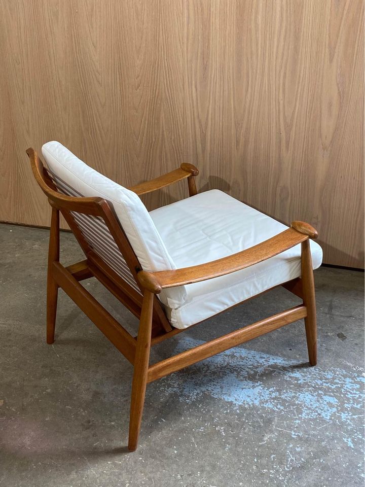 1960s Danish Teak FD133 “Spade” Lounge Chair by Finn Juhl