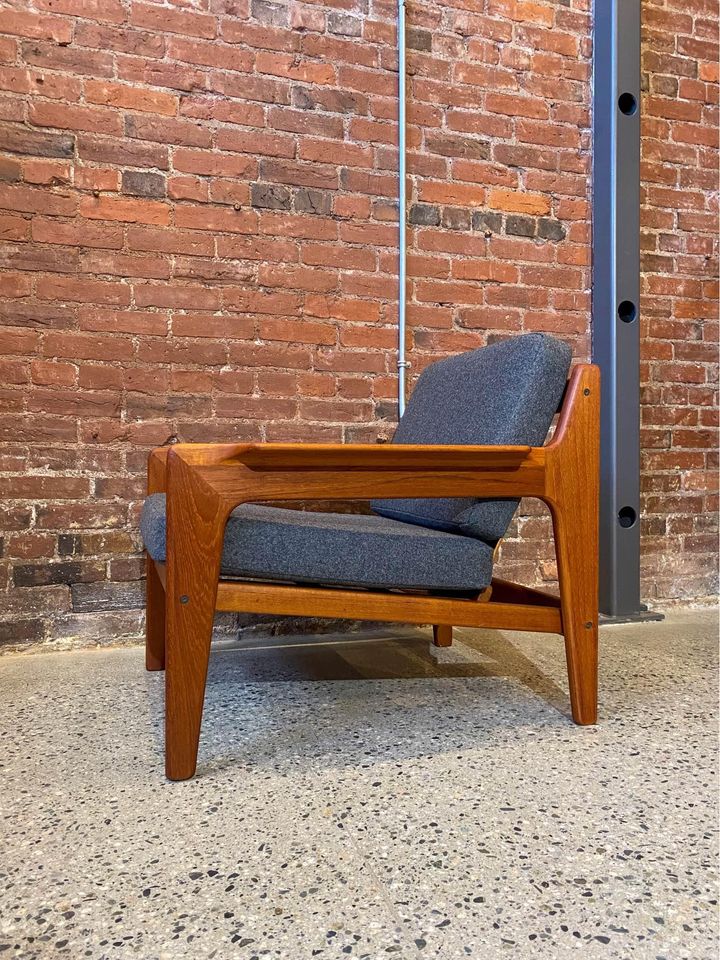 1960s Danish Teak Lounge Chair by Arne Wahl Iversen