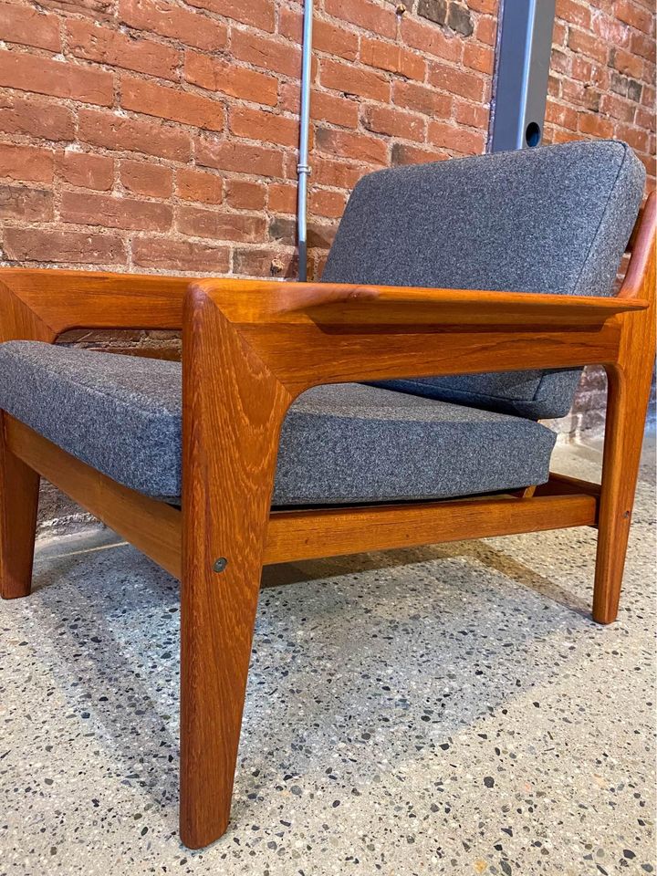 1960s Danish Teak Lounge Chair by Arne Wahl Iversen