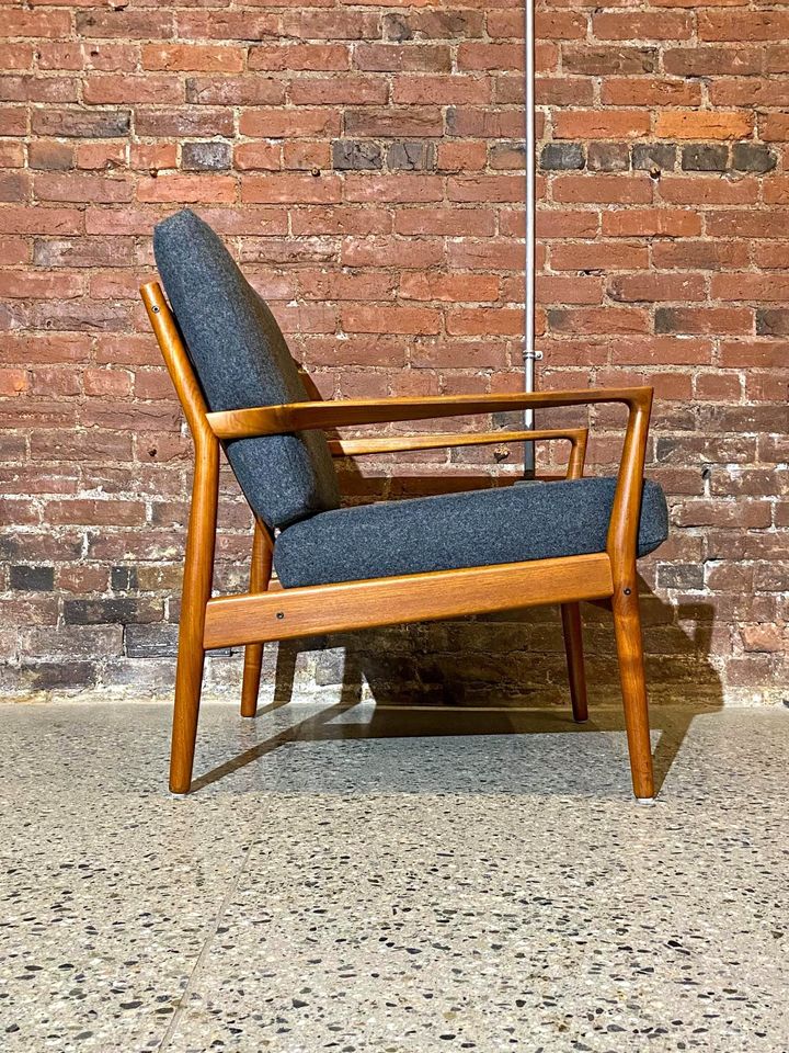 1960s Danish Teak Lounge Chair by Børge Jensen & Sønner