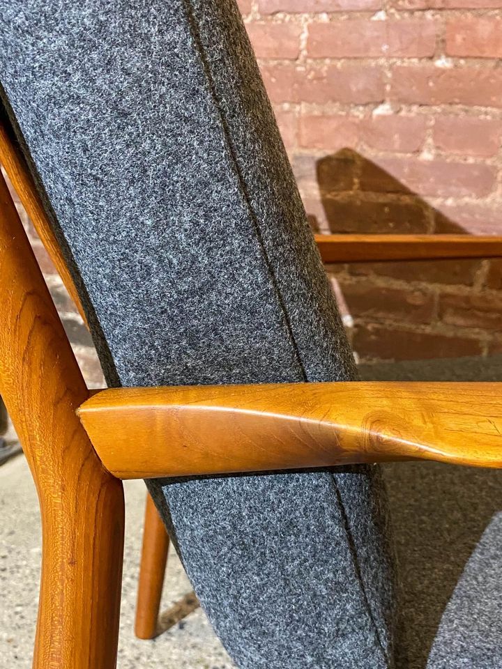 1960s Danish Teak Lounge Chair by Børge Jensen & Sønner