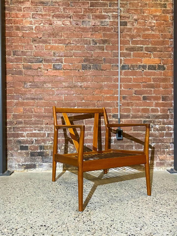 1960s Danish Teak Lounge Chair by Børge Jensen & Sønner