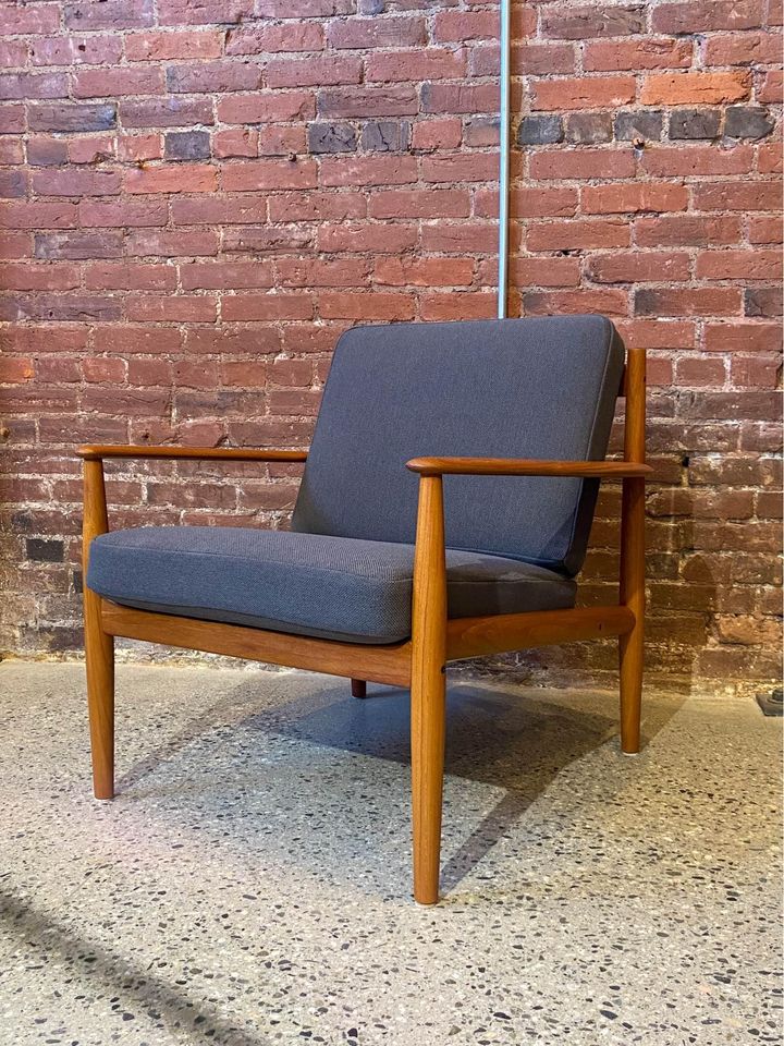 1960s Danish Teak Lounge Chair by Grete Jalk