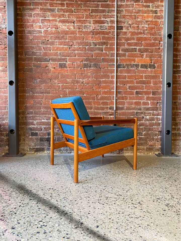 1960s Danish Teak Lounge Chair by Magnus Olesen