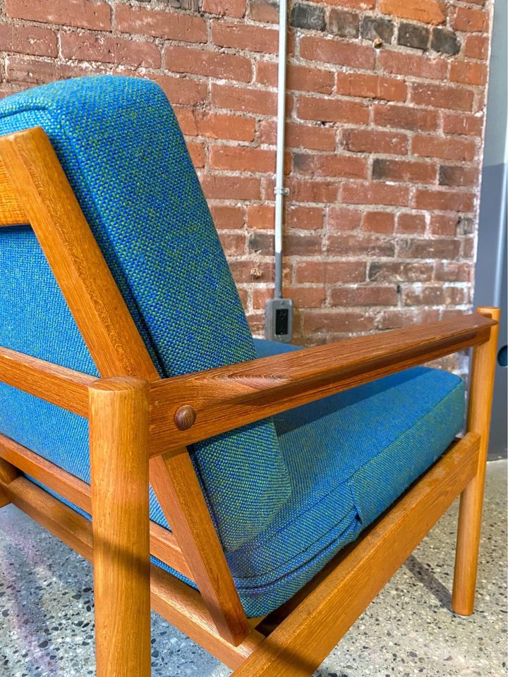 1960s Danish Teak Lounge Chair by Magnus Olesen