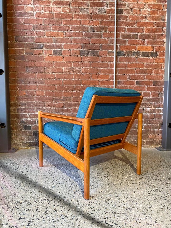 1960s Danish Teak Lounge Chair by Magnus Olesen