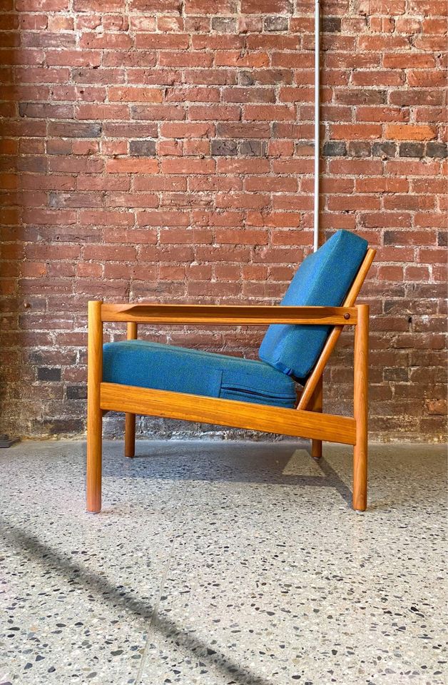 1960s Danish Teak Lounge Chair by Magnus Olesen