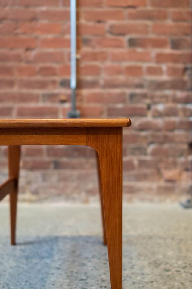 1960s Danish Teak Nesting Side End Tables