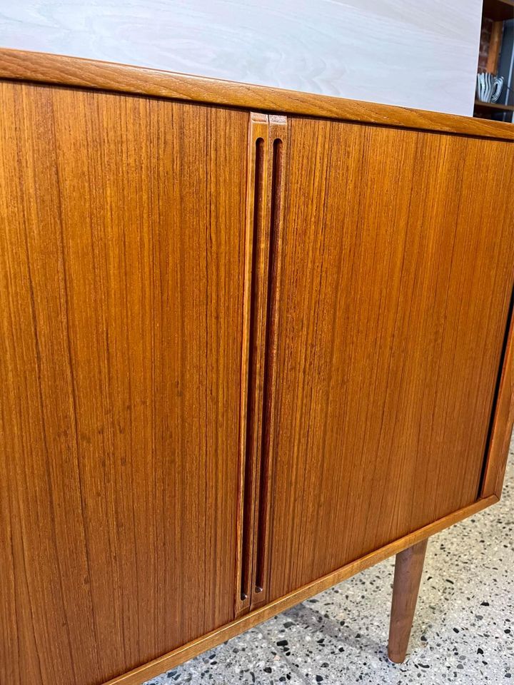 1960's Danish Teak Record Cabinet