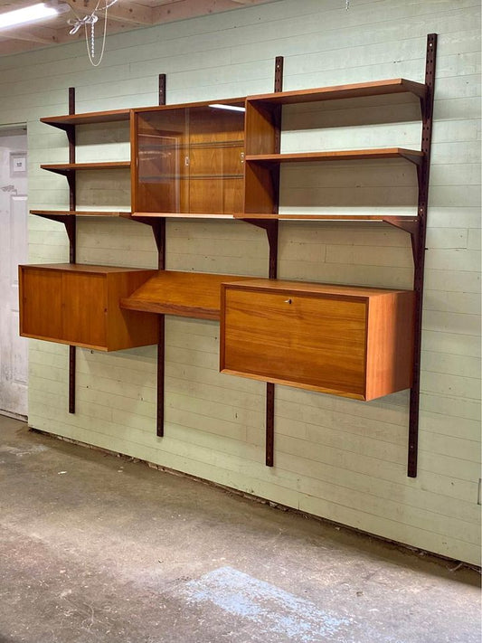 1960s Danish Teak Royal System by Poul Cadovius