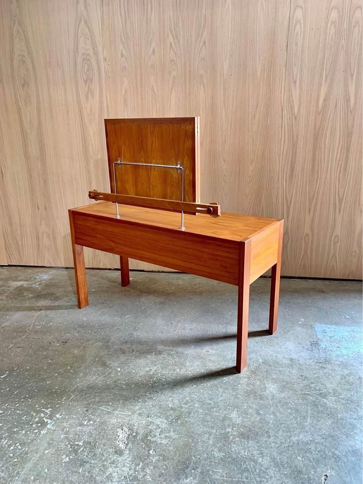 1960s Danish Teak Vanity by Aksel Kjersgaard