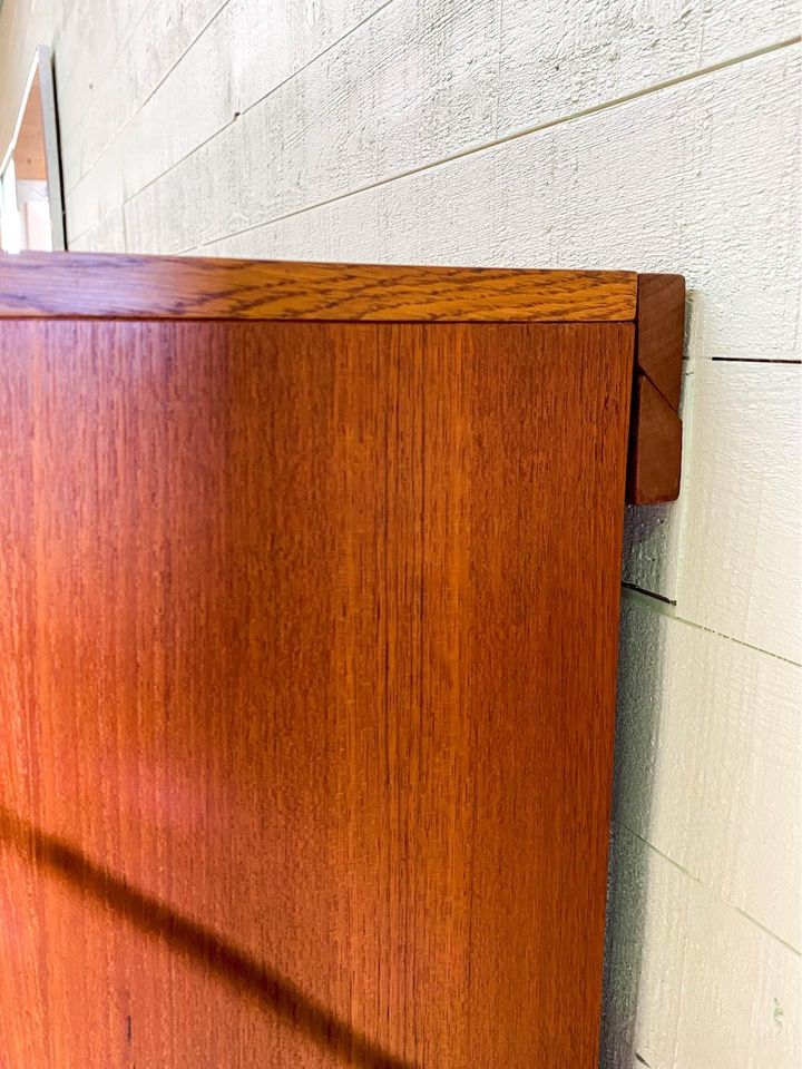 1960s Danish Teak Wall Mounted Cabinet