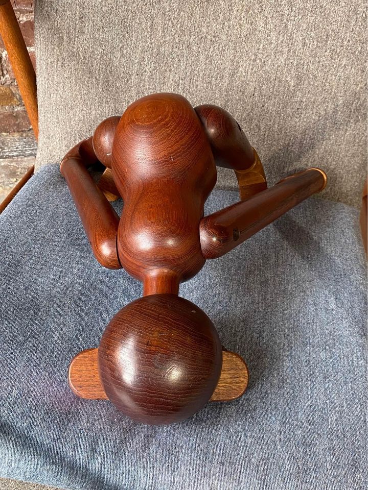 1960s Medium Size Teak Ape Monkey by Kay Bojesen