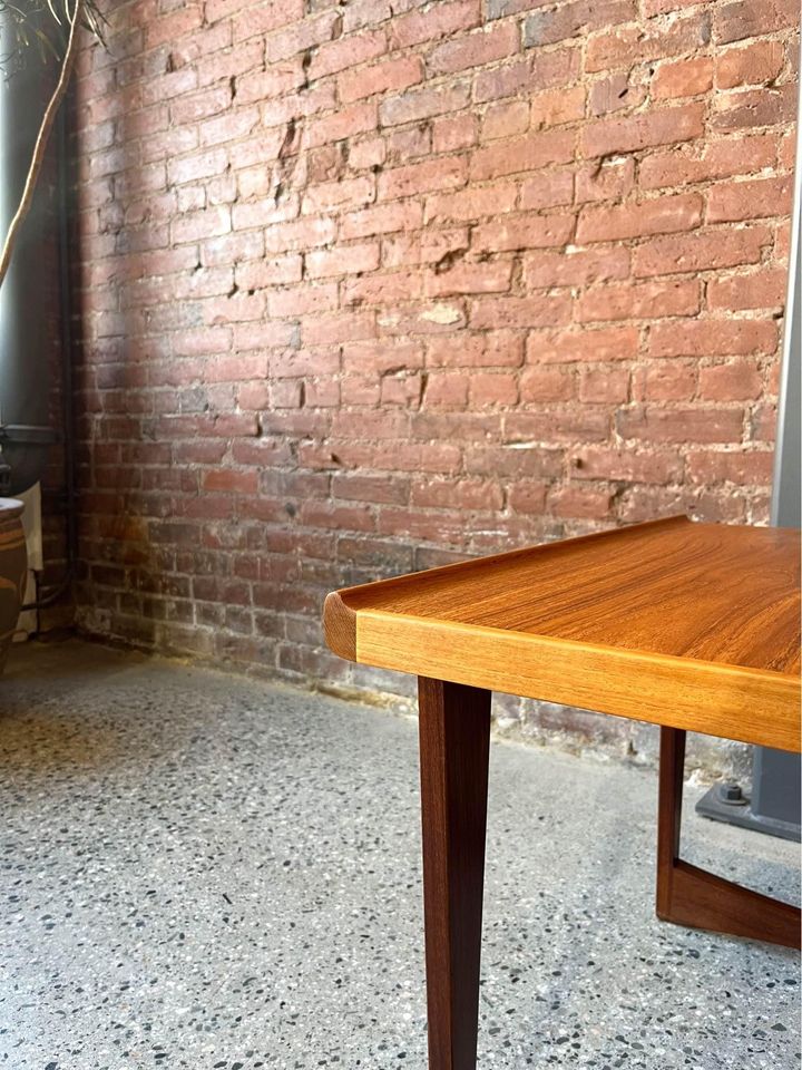 1960s Mid Century Teak Side End Tables