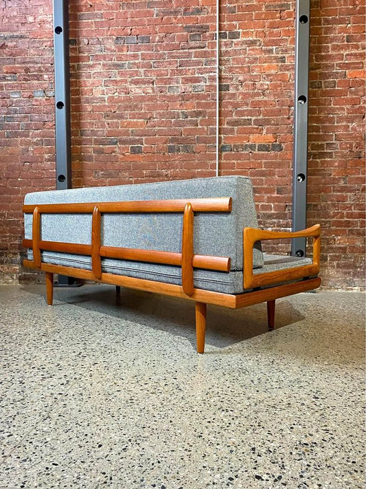 1960s Norwegian Teak Daybed Sofa