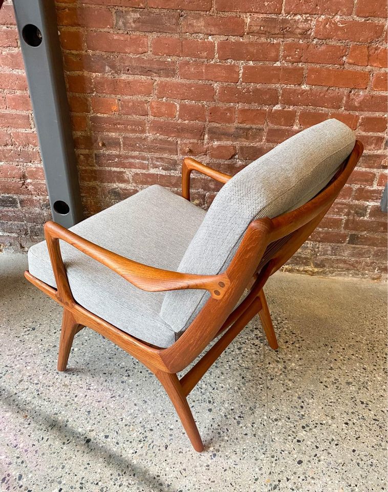 1960s Norwegian Teak Lounge Chair Gerhard Berg