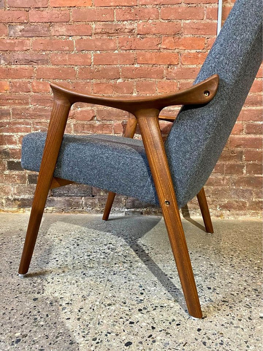 1960s Norwegian Teak Lounge Chair by Møre Lenestol Fabrikk