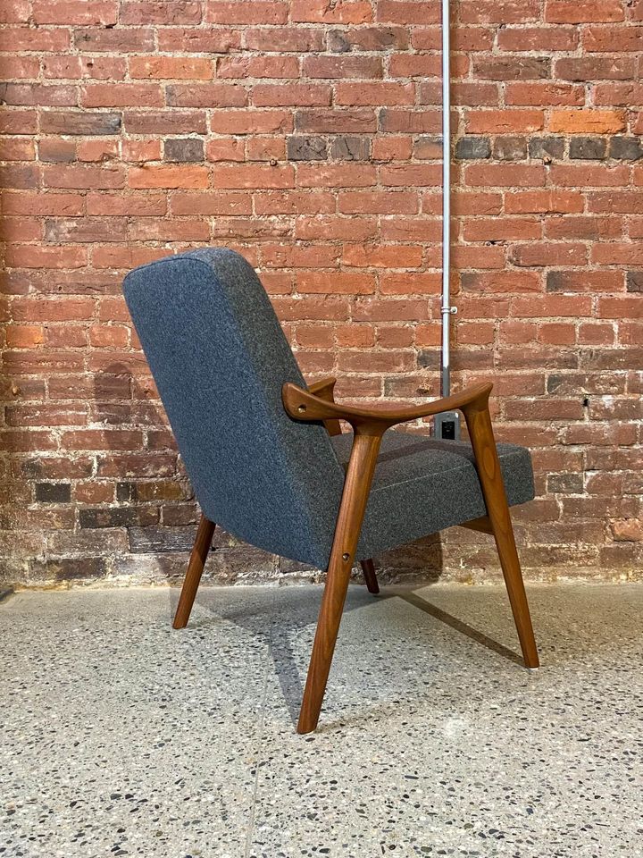 1960s Norwegian Teak Lounge Chair by Møre Lenestol Fabrikk