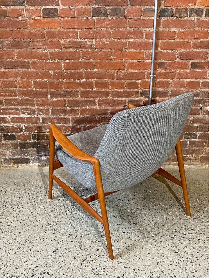 1960s Norwegian Teak Lounge Chair by Rastad and Relling