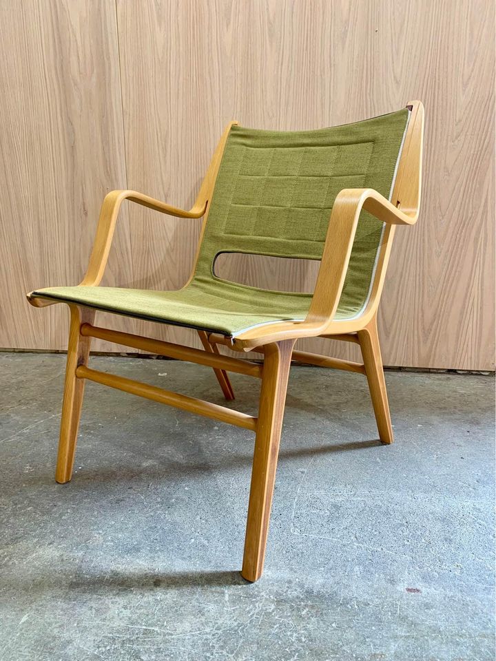 1960s Occasional “Axe” Chair by Peter Hvidt for Fritz Hansen