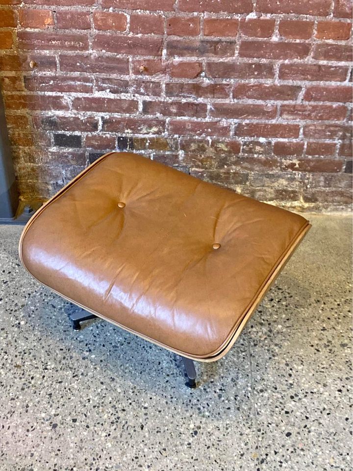 1960s Rosewood Eames Stool Ottoman by Herman Miller