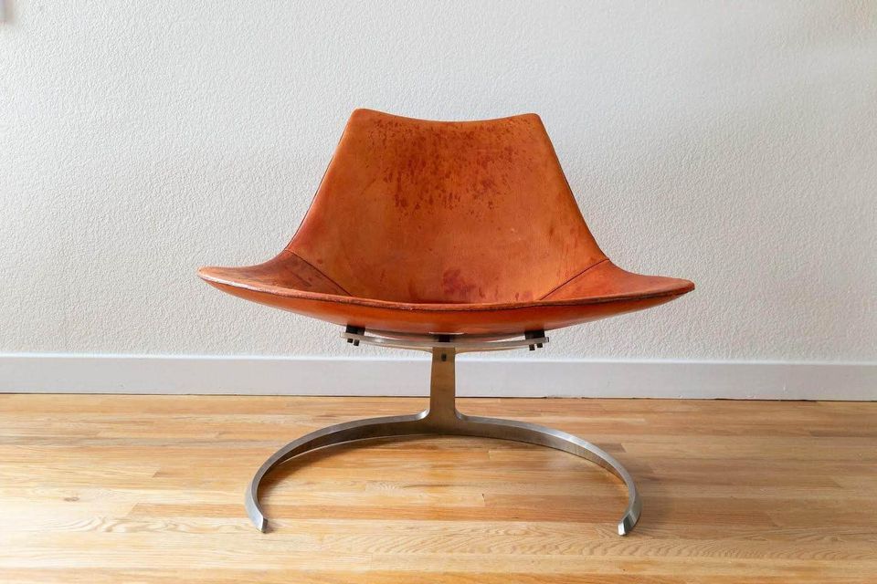 1960s “Scimitar” Chair by Fabricius and Kastholm