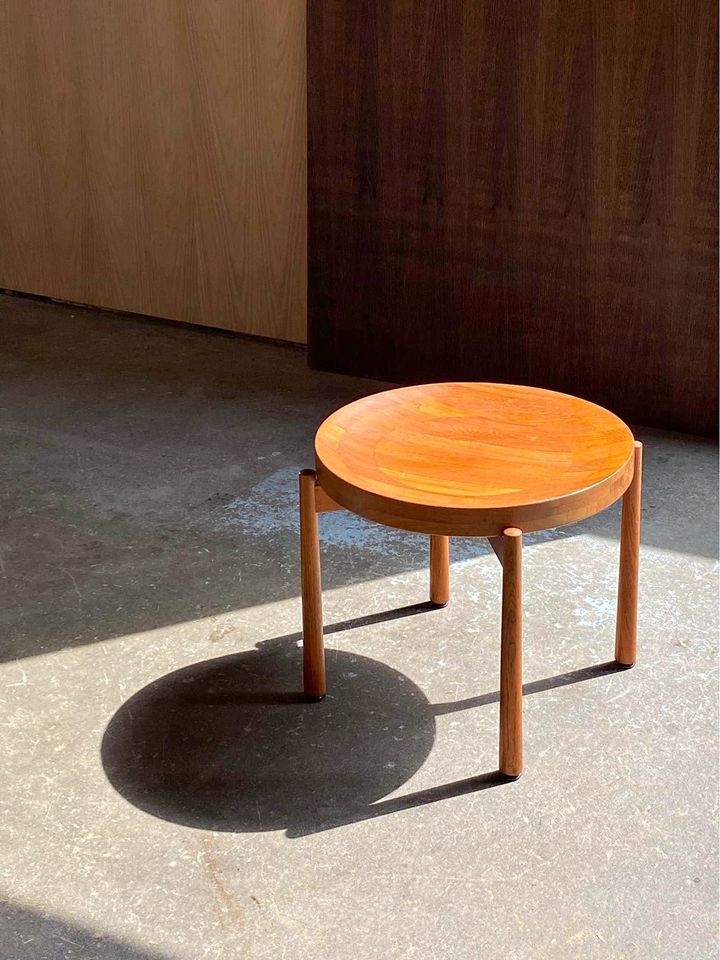 1960s Solid Teak Occasional Table by Jens Quistgaard