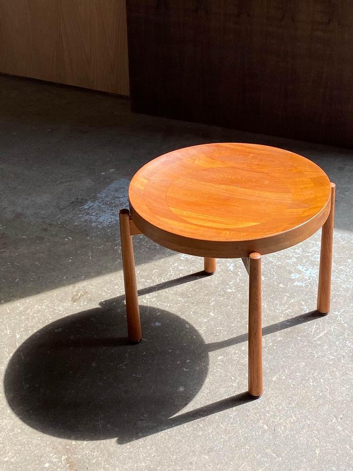 1960s Solid Teak Occasional Table by Jens Quistgaard