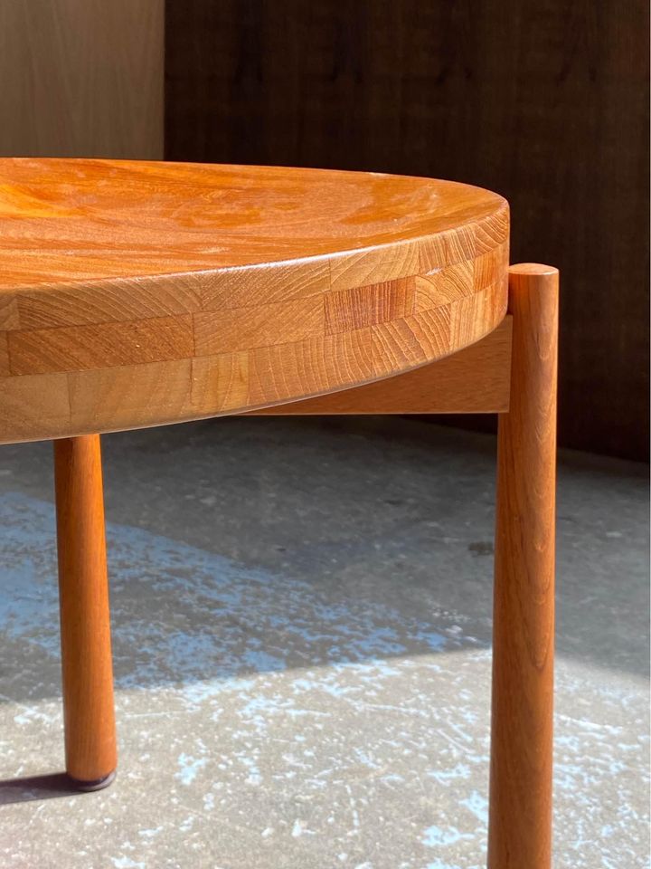 1960s Solid Teak Occasional Table by Jens Quistgaard