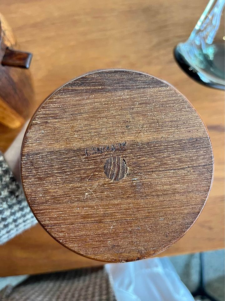 1960s Staved Teak Humidor by ESA Denmark