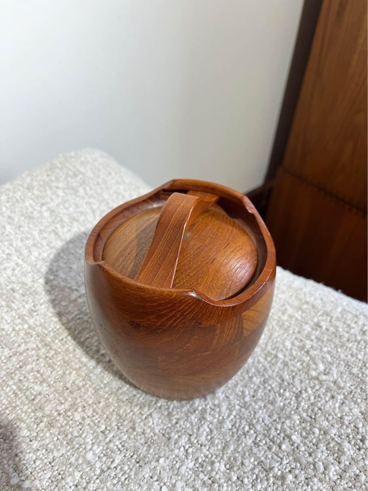 1960s Staved Teak Humidor by ESA Denmark