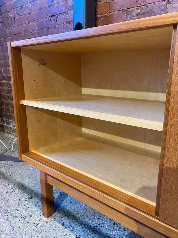 1960s Danish Solid Teak Coffee Table by Peter Hvidt